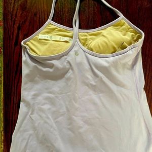 Lululemon light purple top size 12
